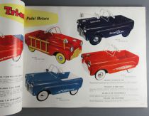 Catalogue Triang Professionnel 1962 - Voitures à Pédales Garage Station Service Châteaux Fort