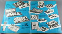 Catalogue x 2 Jura Castor 1963-64 + Tarif Jeux Cubes Construction Petit Charpentier