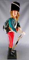  C.D.C. Mollard Paris - Mannequin Articulé 30cm type Action Joe / Action Man - Empire Hussard 7ème Régiment 1807-1810