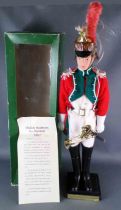  C.D.C. Mollard Paris 18/6 - Action Figure 30cm as Action Man - Napoleonic Dragon Trumpet 9th Regiment 1807 Boxed