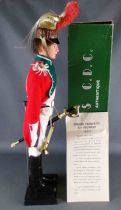  C.D.C. Mollard Paris 18/6 - Action Figure 30cm as Action Man - Napoleonic Dragon Trumpet 9th Regiment 1807 Boxed