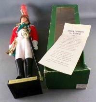  C.D.C. Mollard Paris 18/6 - Action Figure 30cm as Action Man - Napoleonic Dragon Trumpet 9th Regiment 1807 Boxed