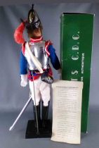  C.D.C. Mollard Paris 18/6 - Mannequin Articulé 30cm type Action Joe - Empire Cuirassier 6ème Régiment 1807-1810 en Boite