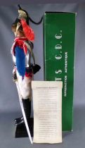  C.D.C. Mollard Paris 18/6 - Mannequin Articulé 30cm type Action Joe - Empire Cuirassier 6ème Régiment 1807-1810 en Boite