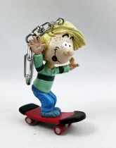 Cédric - Plastoy Keychain/PVC Figure - Cédric with Skate Board