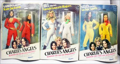 Charlie's Angels - Jill, Kelly & Sabrina - Mint on card 8 inches 