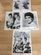 CHIPs - Set of 15 B&W Press Photos