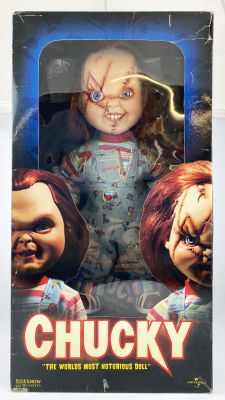 Chucky - Sideshow Collectibles 14'' doll (Loose w/Box)