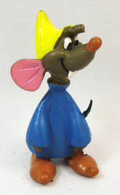 Cinderella - Comics Spain PVC Figure - Jaq the mouse with blue coat