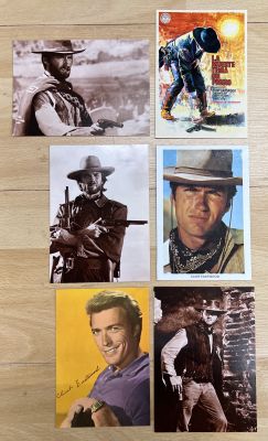 Clint Eastwood - Set of 6 Post Cards