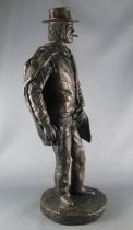 Clint Eastwood l\'Homme au Poncho - Statue Résine Bronze 32cm - Keith Lee 1992