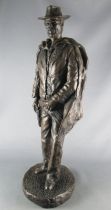 Clint Eastwood l\'Homme au Poncho - Statue Résine Bronze 32cm - Keith Lee 1992