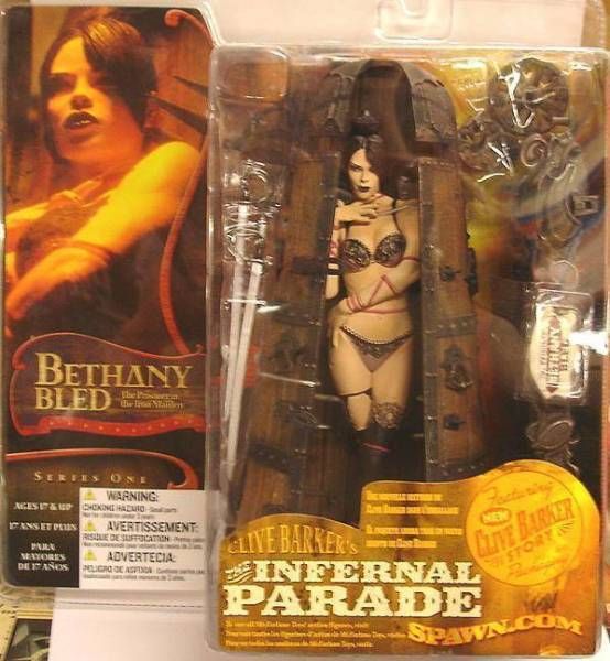 clive barker's infernal parade action figures