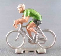 Cofalu (60\'s) - Cyclist (plastic) - Green Team Racing