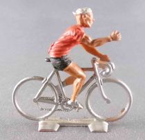 Cofalu (60\'s) - Cyclist (Plastic) - Red Team Right Arm Up