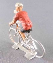 Cofalu (60\'s) - Cyclist (Plastic) - Red Team Right Arm Up