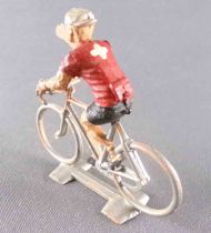 Cofalu (60\'s) - Cyclist (Plastic) - Switzerland Team Right Arm Up