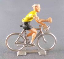 Cofalu (60\'s) - Cyclist (Plastic) - Yellow Jersey Bottle Right Hand