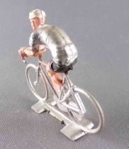 Cofalu (Années 60) - Cycliste Plastique - Equipe Argent Rouleur