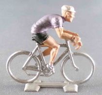 Cofalu (Années 60) - Cycliste Plastique - Equipe Mauve Rouleur