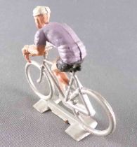 Cofalu (Années 60) - Cycliste Plastique - Equipe Mauve Rouleur