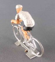 Cofalu (Années 60) - Cycliste Plastique - Maillot Blanc Rouleur 