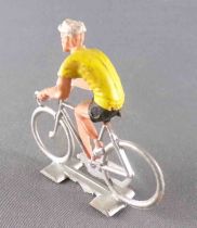 Cofalu (Années 60) - Cycliste Plastique - Maillot Jaune Rouleur