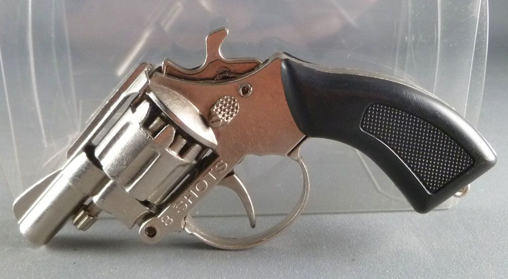 Pistolet à Amorces en Métal 8 coups 15 cm