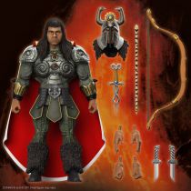 Conan le Barbare (1982 Movie) - Super7 - Thulsa Doom \ Battle of the Mounds\  - Figurine Ultimate deluxe 17cm