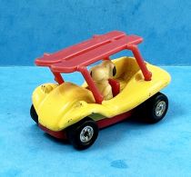 (copie) Snoopy - Hasbro Aviva - Happy Die-Cast \ Snoopy in Surf Buggy\  (Loose)