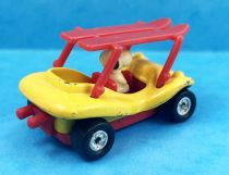 (copie) Snoopy - Hasbro Aviva - Happy Die-Cast \ Snoopy in Surf Buggy\  (Loose)