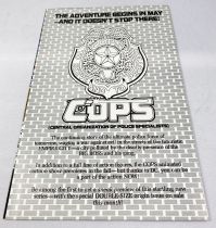 COPS - Poster/Flyer Lancement DC Comics (1988)