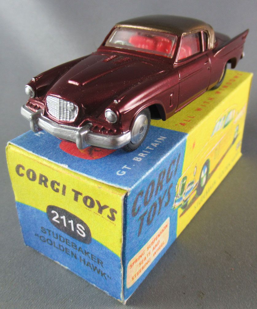 corgi toys studebaker golden hawk