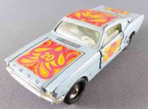 Corgi Toys 348 - Ford Mustang Fastback 2+2 Flower Power sans Boite 1/43