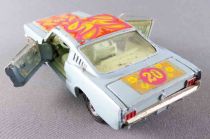 Corgi Toys 348 - Ford Mustang Fastback 2+2 Flower Power sans Boite 1/43