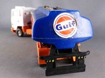 Corgi Toys Major 1160 - Gulf Petrol Tanker Ford Truck Tilt Cab