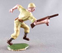 Cyrnos - Modern Army - Mixed Plastic Color Infantry - Runing with Machine Gun