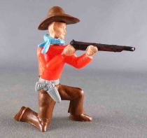 Cyrnos - Wild-West - Cow-Boys Swoppet Type2 Footed Firing Rifle Kneeling