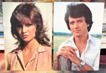 Dallas - Set of 2 Exclusive Post Card made for the French Dallas Fan Club in 1981