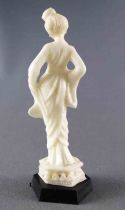 Damoy Maurice Mir Lyons Scarpia Advertising Figure-  Chinese Statues - Chinese Women with Fan