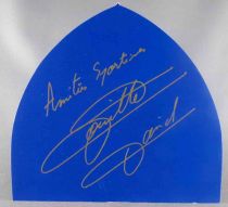 David Douillet - Buste Plastique Judogi Equipe de France - Boite avec Autographe & Palmares