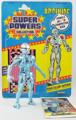 DC Super Powers - Kenner - Brainiac (mint with cardback)