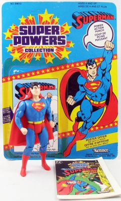 Kenner 1984 DC Super Powers Superman and Super-Mobile (Incomplete)