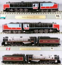 Del Prado N Scale Lot of 18 Steam Locomotives Unmotorised no Box