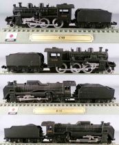 Del Prado N Scale Lot of 18 Steam Locomotives Unmotorised no Box