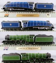 Del Prado N Scale Lot of 18 Steam Locomotives Unmotorised no Box