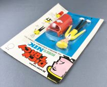 Dick Tracy - Rubb\'r Nik Toy 1968 - Junior w/Magnetic Air Car (Multiple Toy Markers)