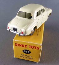 Dinky Toys Atlas 24E Renault Dauphine Blanche Neuf Boite avec Fascicule & Certificat