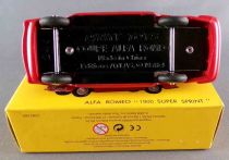 Dinky Toys Atlas 24J Alfa Romeo \ 1900 Super Sprint\  Rouge Neuf Boite avec Fascicule & Certificat