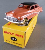 Dinky Toys Atlas 24V Buick Roadmaster Rose & Noir Neuf Boite avec Fascicule & Certificat